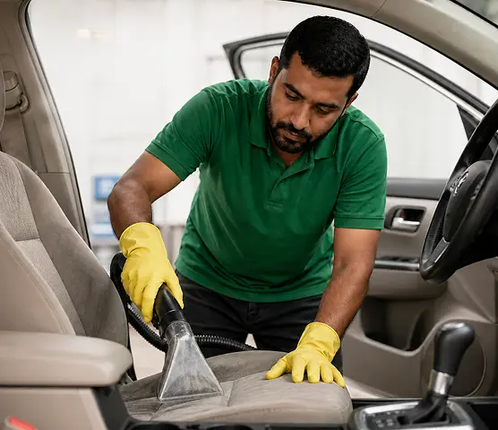 Car Seat & Interior Deep Cleaning